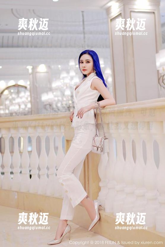 Feilin嗲囡囡 - 美图不足以说服我，可赵小米Kitty的秘书形象，却让我又想停留。