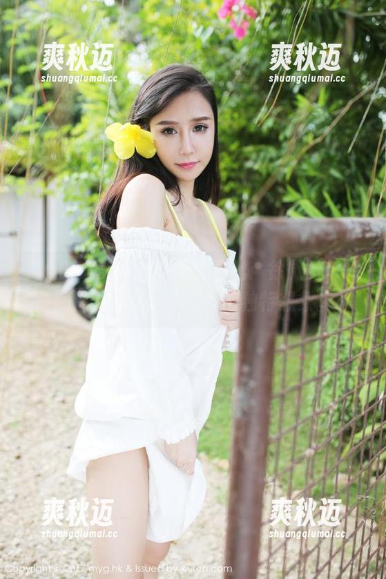 MyGirl美媛馆 - 渐变蕾丝：徐微微mia的图片，适合你今晚的独特想象。