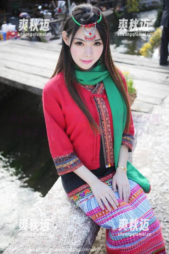 MyGirl美媛馆 - 糯美子Mini的异域风情内衣大放异彩，看这组美图太难挑了！