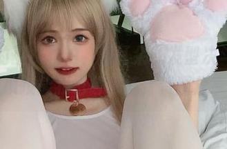倦倦喵的巫女私拍，猫耳朵、发型决斗，没想到这项技能我也想练练，资源分享一波