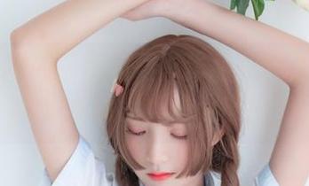喵糖映画 – 最新的摄影作品：蠢沫沫化身雷姆兔女郎，妙趣横生！