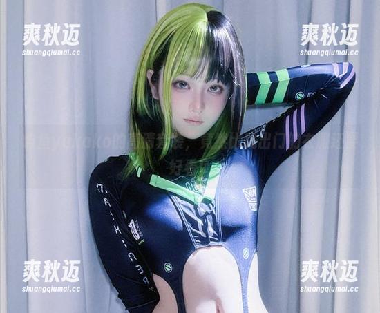 屿鱼yukako的高清套装，竟然比我出门的衣服还要好看！