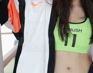 模范学院 – 免费写真，运动的妞妞koko，难道你就是个运动海报？