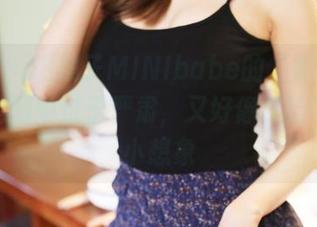 美媛馆 – 糯美子MINIbabe的“黑色”写真，这图中过于严肃，又好像又给了我点小想象